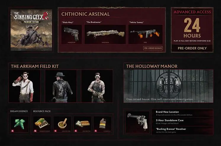 The Sinking City 2 Best Price Buying Guide and Collector's Edition