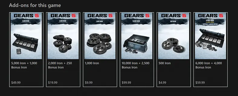 Gears 5 Microtransactions - What is Iron and is there a Battle Pass?