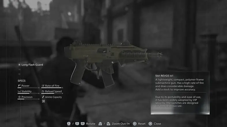 Full list of Resident Evil Requiem Weapons