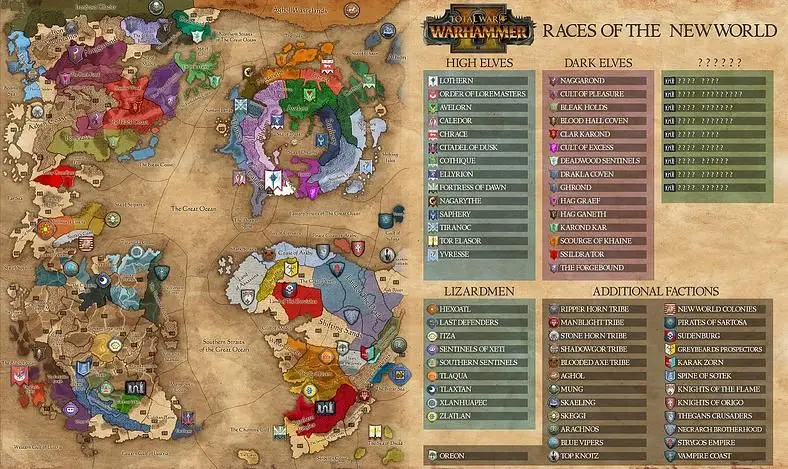 Here's where Total War: Warhammer 3 will be set and what races we can expect