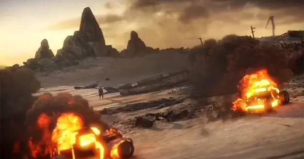 Donal Gibson 'auditions' for Avalanche's Australian-voiced Mad Max