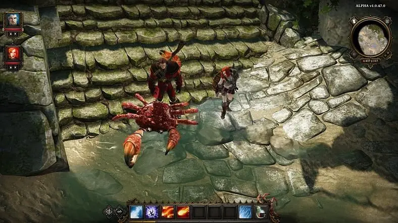Chris Capel gets an early look at Larian's Kickstarter RPG.