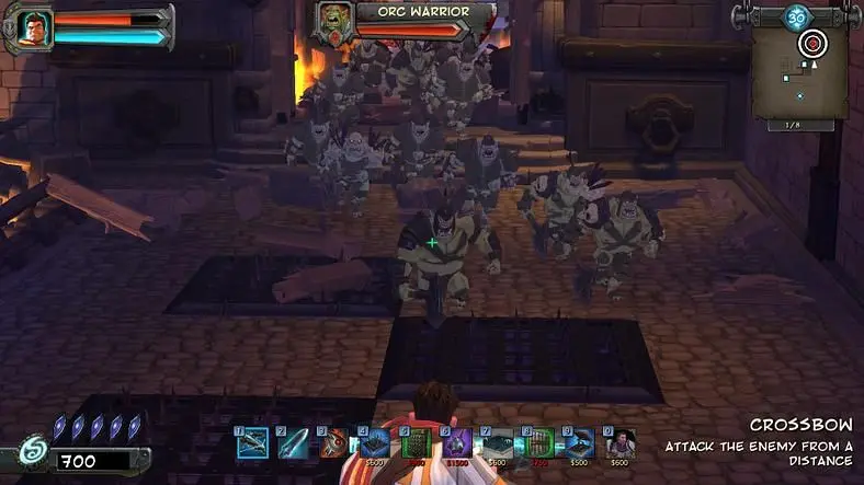 We got a hands-on look at Robot Entertainment's new game Orcs Must Die! at their Dallas headquarters.
