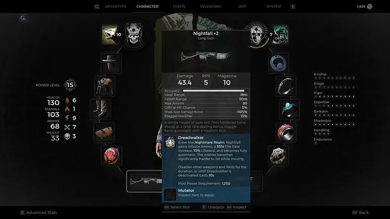 Remnant 2 Nightfall Weapon - Where to Find the Long Gun