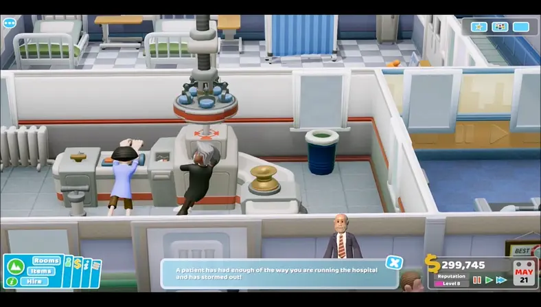 We’ve seen the spiritual successor to Bullfrog’s Theme Hospital! Let’s get some impressions in here STAT!