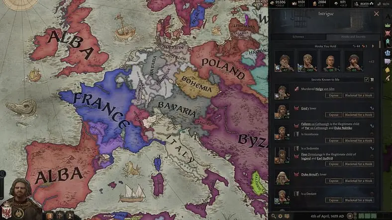Crusader Kings 3 Schemes, Secrets, and Hooks - Intrigue Guide