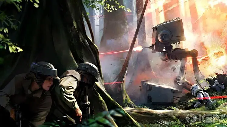 DICE "specifically tailor" maps to certain modes in Star Wars: Battlefront, release concept artwork