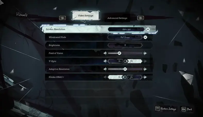 Dishonored 2 Performance Test