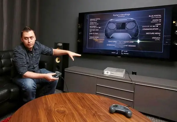 Valve release photo of Steam Machine prototype