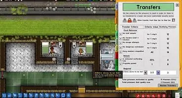 Prison Architect's Free Cleared for Transfer Expansion Releases on PC Next Month