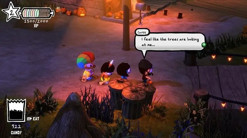 Trick or treat, smell my feet, give us a better battle system to eat.
