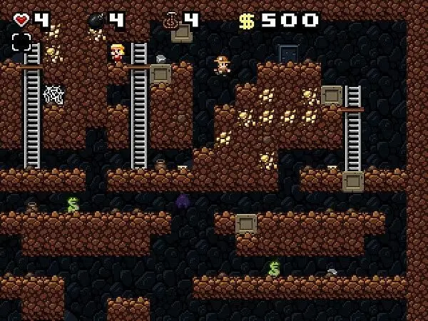 Spelunky becomes browser-based Flash game
