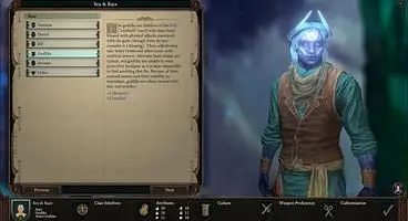 Pillars of Eternity 2: Deadfire - Character Creation