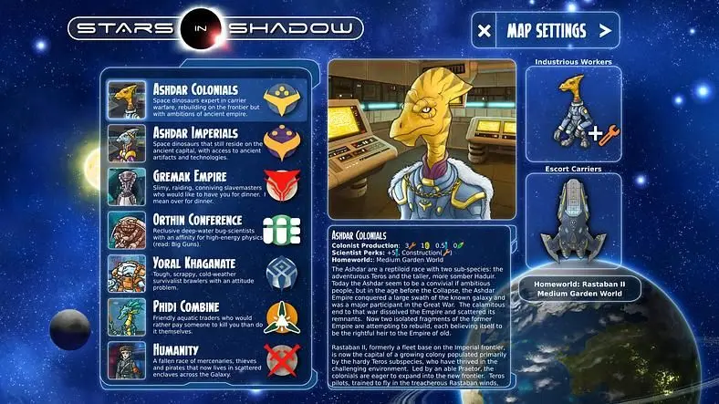 Stars in Shadow offers up 4X space strategy in September