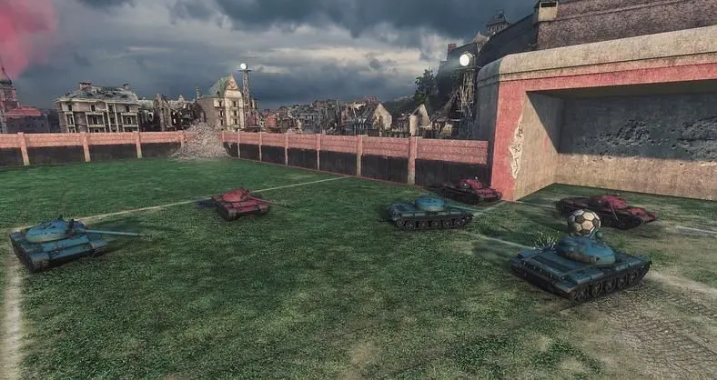 Play tank football in new World of Tanks update