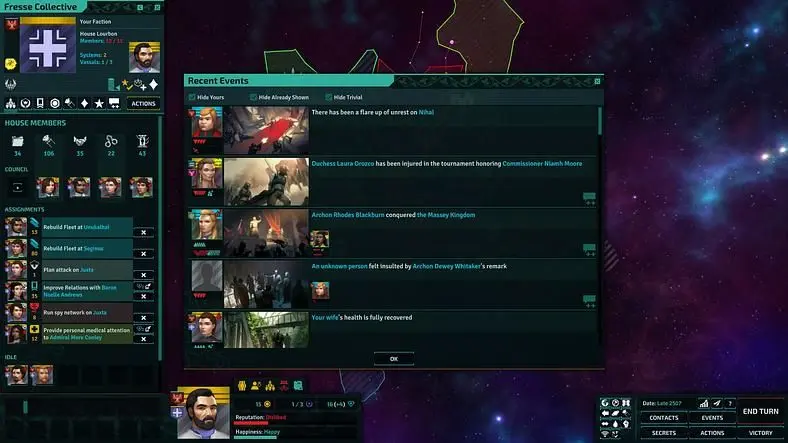 Hands-on Preview - Space Feudalism wrapped in a turn-based shell