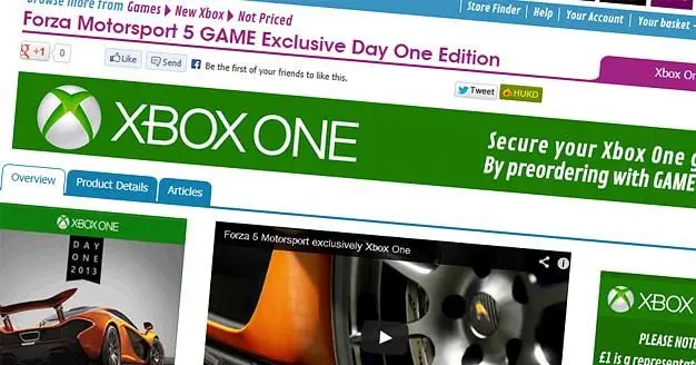Microsoft to commission 'Day One Editions' for Xbox One launch titles