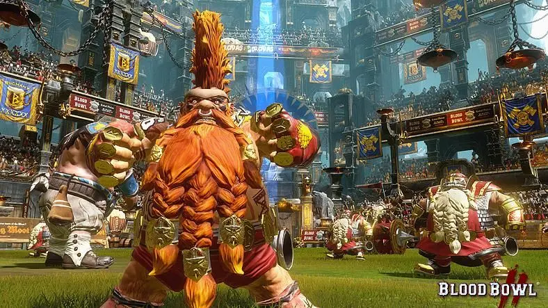 Blood Bowl 2 - Dwarf team and stadium screens released