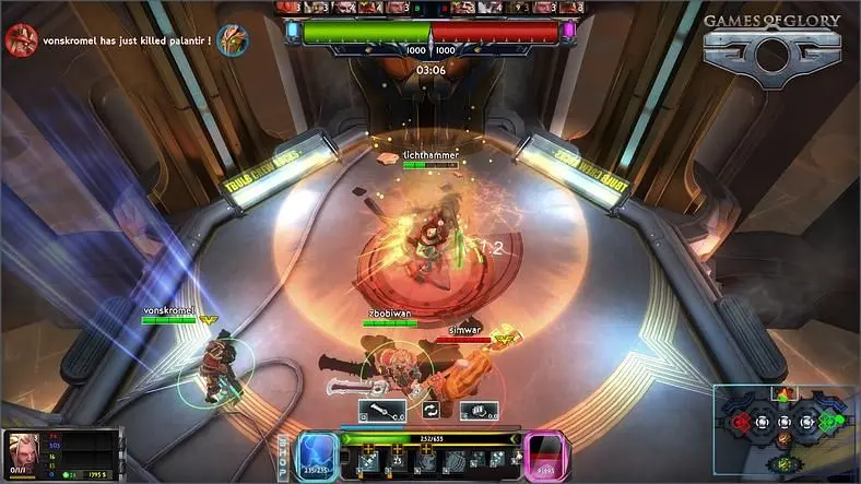 Indie Studio LightBulb Crew announce sci-fi MOBA Games of Glory