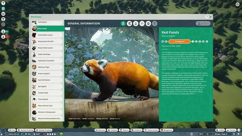 Planet Zoo Animal List - All Animals We Know Of