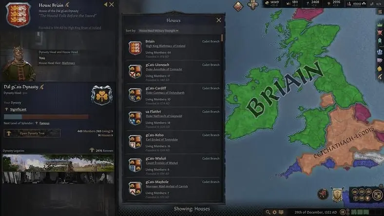 Crusader Kings 3 Dynasty and Legacy Guide
