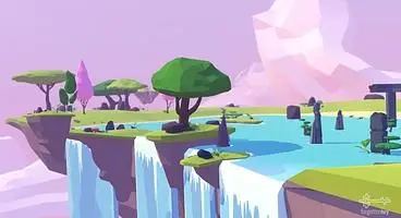 Vibrant, Minimalist Exploration Game AER Will Be Playable At Gamescom Next Week