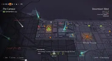 The Division 2 Blueprints Vendor Location