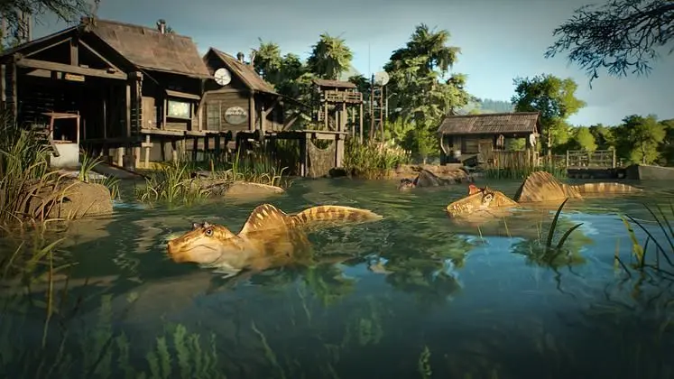 Frontier fully reveals Jurassic World Evolution 3's Wetlands Pack DLC, coming December 9 alongside Update 1.2
