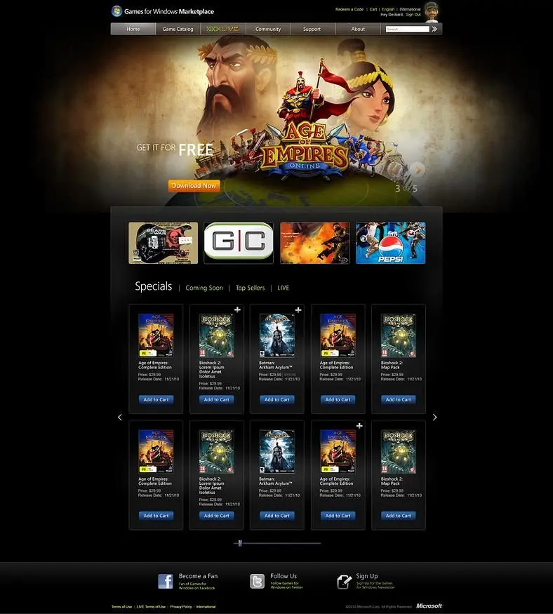 Strategy Informer Special (Part One): Games for Windows Live Marketplace