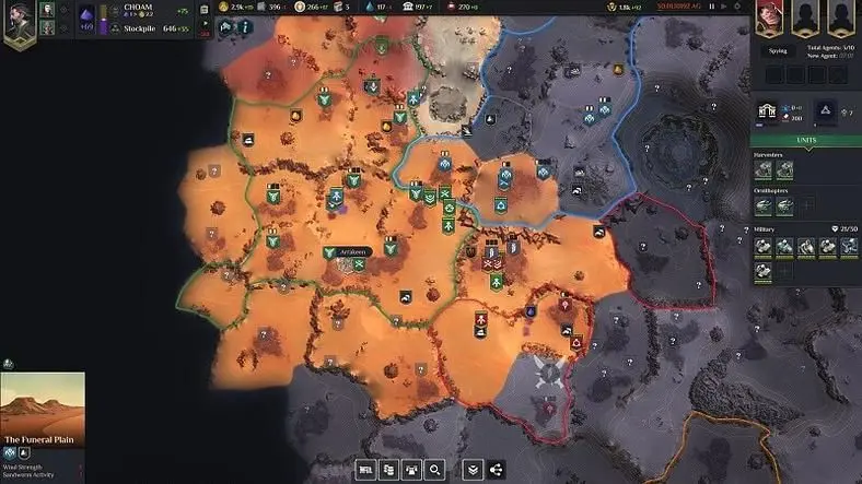Dune: Spice Wars Hands-Off Preview - Desert Power and Much More