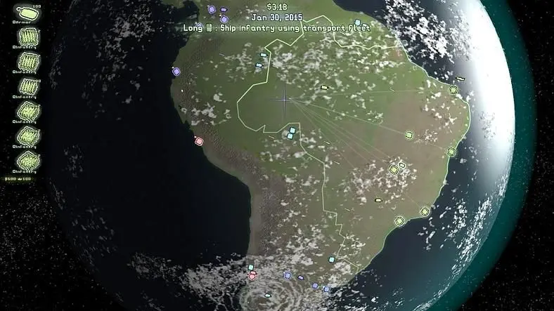 RTS goes barebones; we take a look at a game of world domination with only a handful of mechanics.