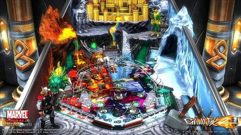 Fourth table in Marvel Pinball DLC pack stars Thor