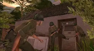Pterodon and Illusion Soft words decided to bring about a more authentic jungle style of warfare in Vietcong, where players had real, authentic warfare to deal with.