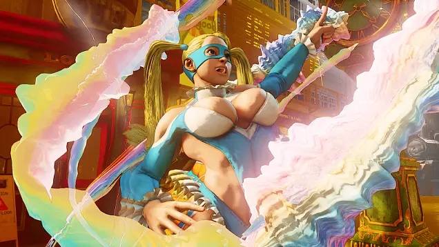 Rainbow Mika returns in Street Fighter 5