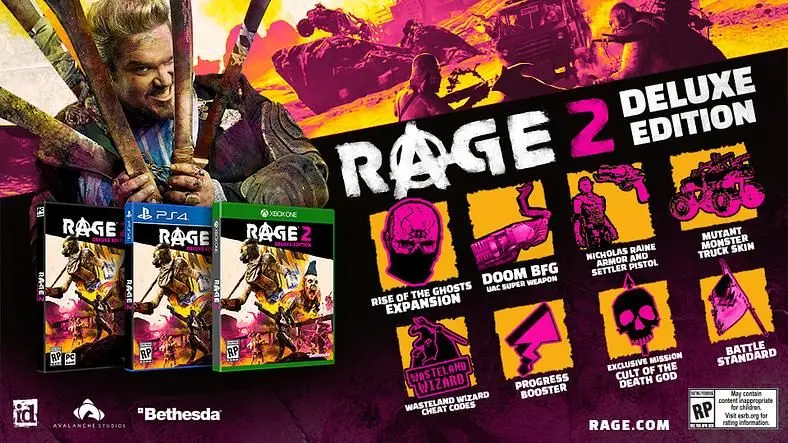 Rage 2 BFG - Is Doom's BFG 9000 Exclusive to the Deluxe Edition?