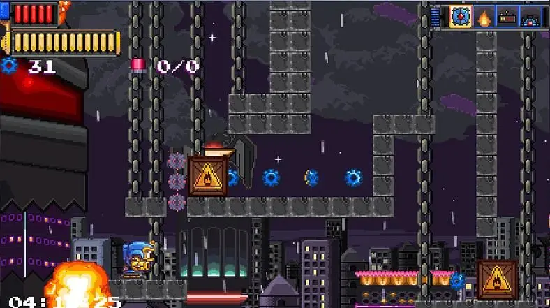 Old-school platforming like your mum used to make. If she made games, that is.