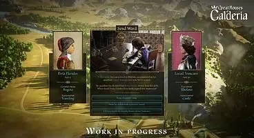 Reinassance-Inspired Grand Strategy Game Great Houses of Calderia Enters Early Access Next year