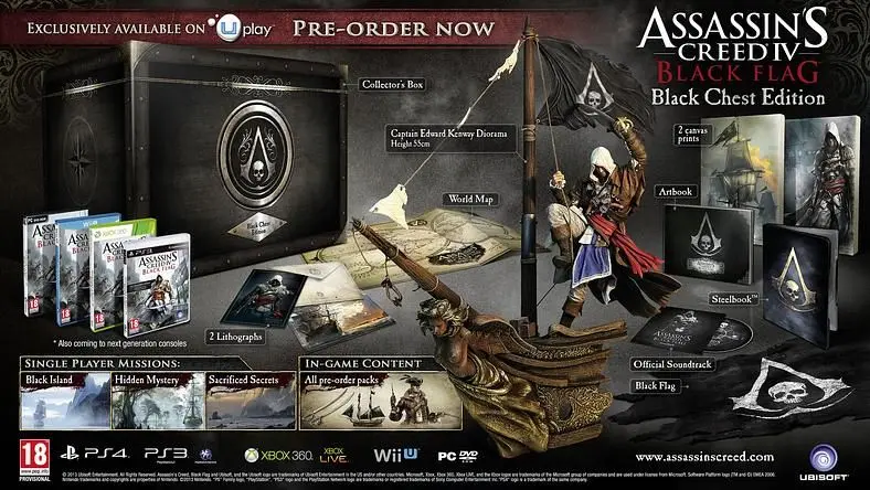 Ubisoft reveals Assassin's Creed 4 gameplay trailer, special editions