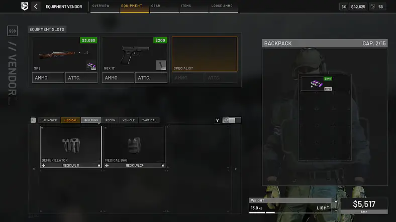 Equipment And Items / Medical