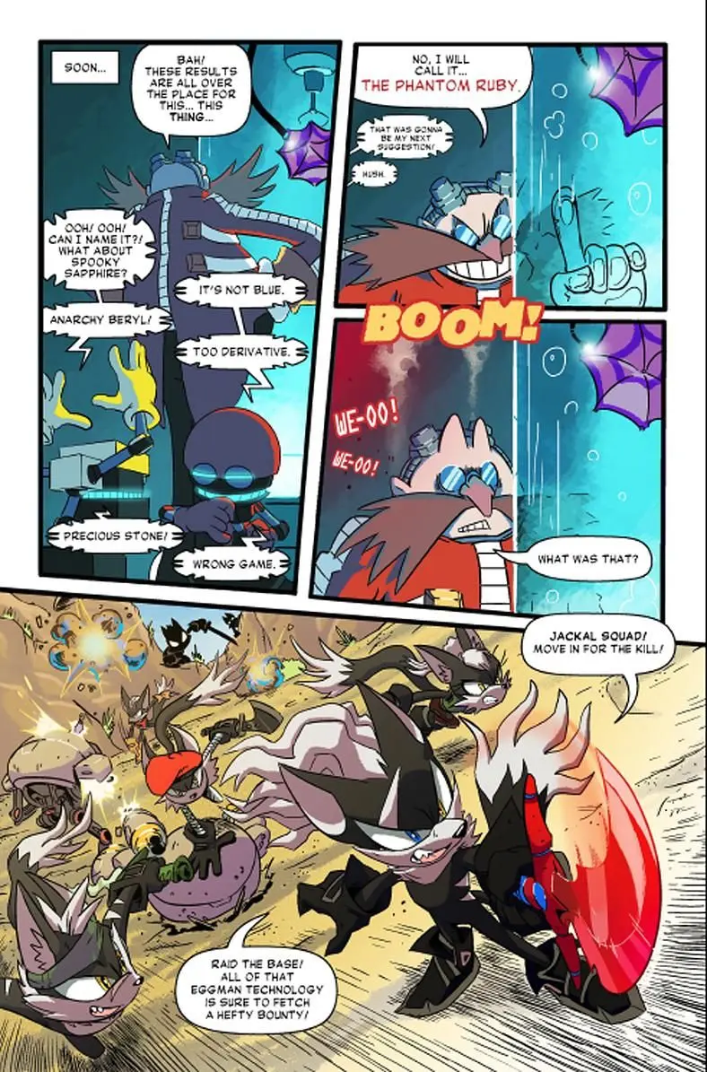 Read & Download The Final Sonic Forces Comic, Issue 4 - Rise of Infinite, For Free Here!