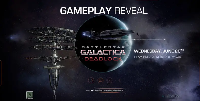 The Battlestar Galactica: Deadlock Gameplay Reveal Takes Place Tonight at 7PM BST