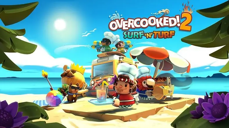 Overcooked 2 Surf 'n' Turf DLC Released