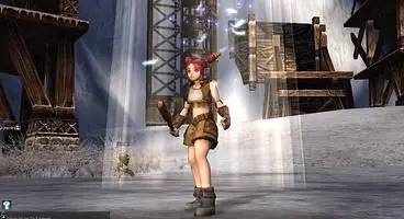 A fantasy mmo that's made ever more surreal by its art style and hidden beneath that is a grinding mega-fest.
