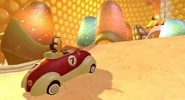Bee Movie Game is a children's action title where the protagonist is that of the movie, Barry B. Benson.