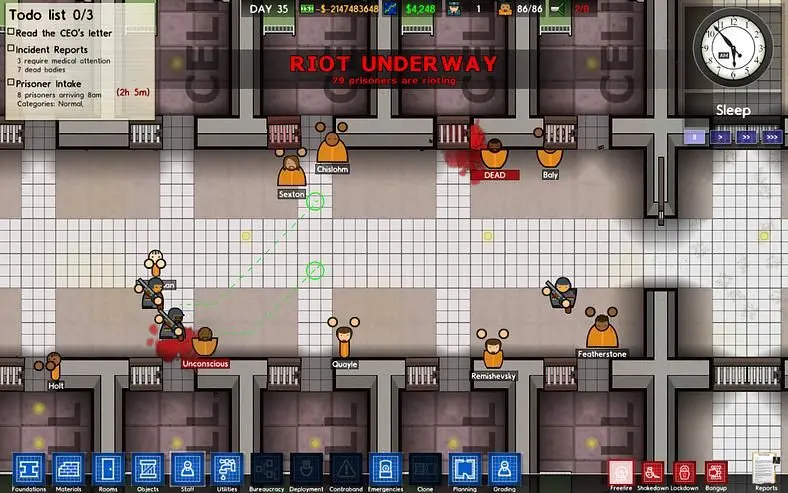 Introversion's Alpha 21 for Prison Architect adds narcotics, reform and surrender