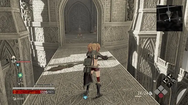 Code Vein Cathedral of the Sacred Blood Ladder - How to lower the ladder