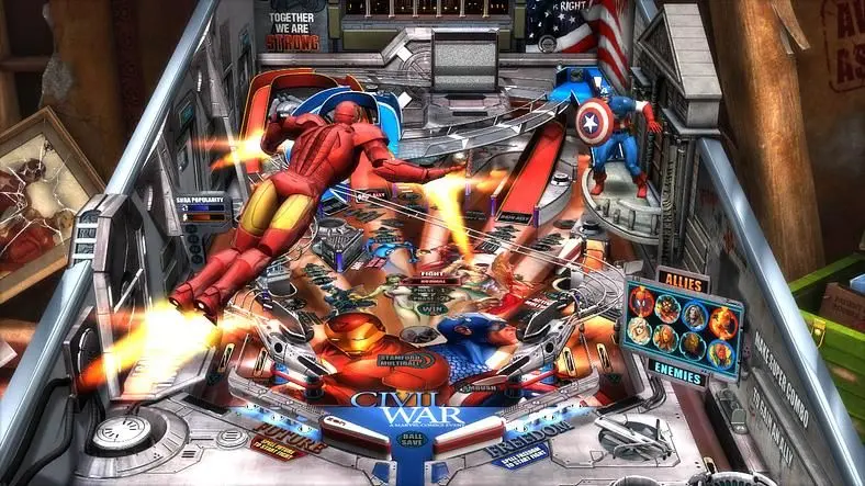 NY Comic Con 2012: Civil War announced for Marvel Pinball