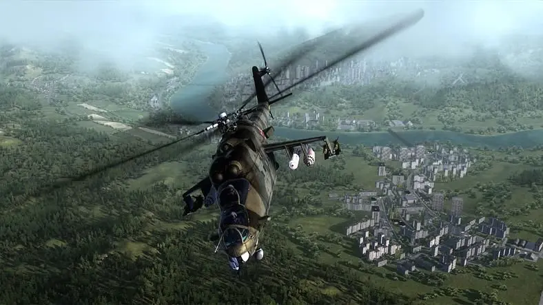 Today’s stream is Air Missions: Hind