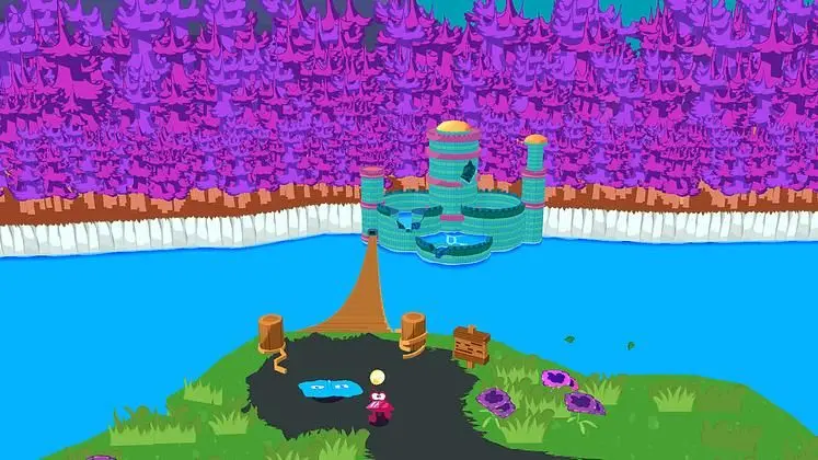 Colorful puzzle adventure Rhell: Warped Worlds & Troubled Times sets March launch on Steam, drops new demo