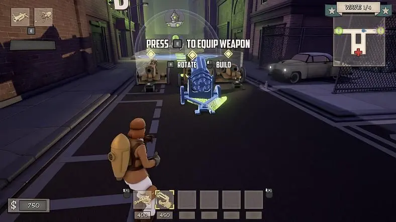 Towers, guns and 50s sci-fi...